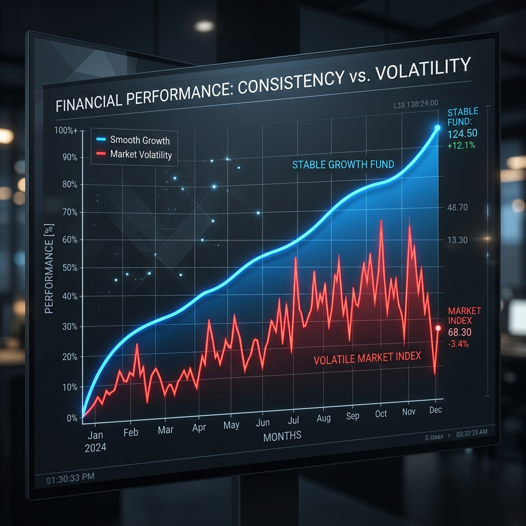 Consistency vs. Volatility Chart